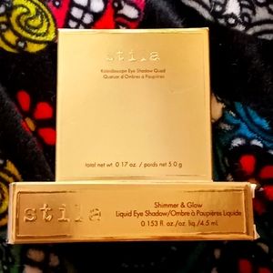 Stila Eyeshadow powder Quad & Liquid lot NEW